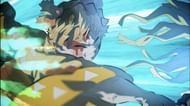 Zenitsu Agatsuma (Image via Ufotable)